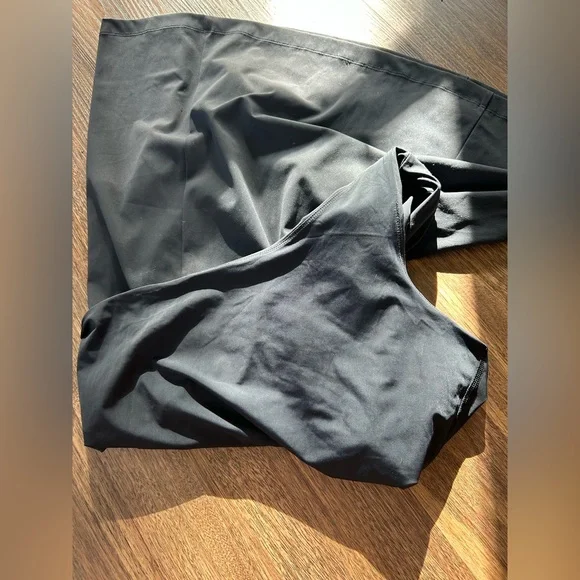 OUTDOOR VOICES Black One Shoulder Athletic Dress Built-in Shorts Activewear | L - Picture 9 of 10